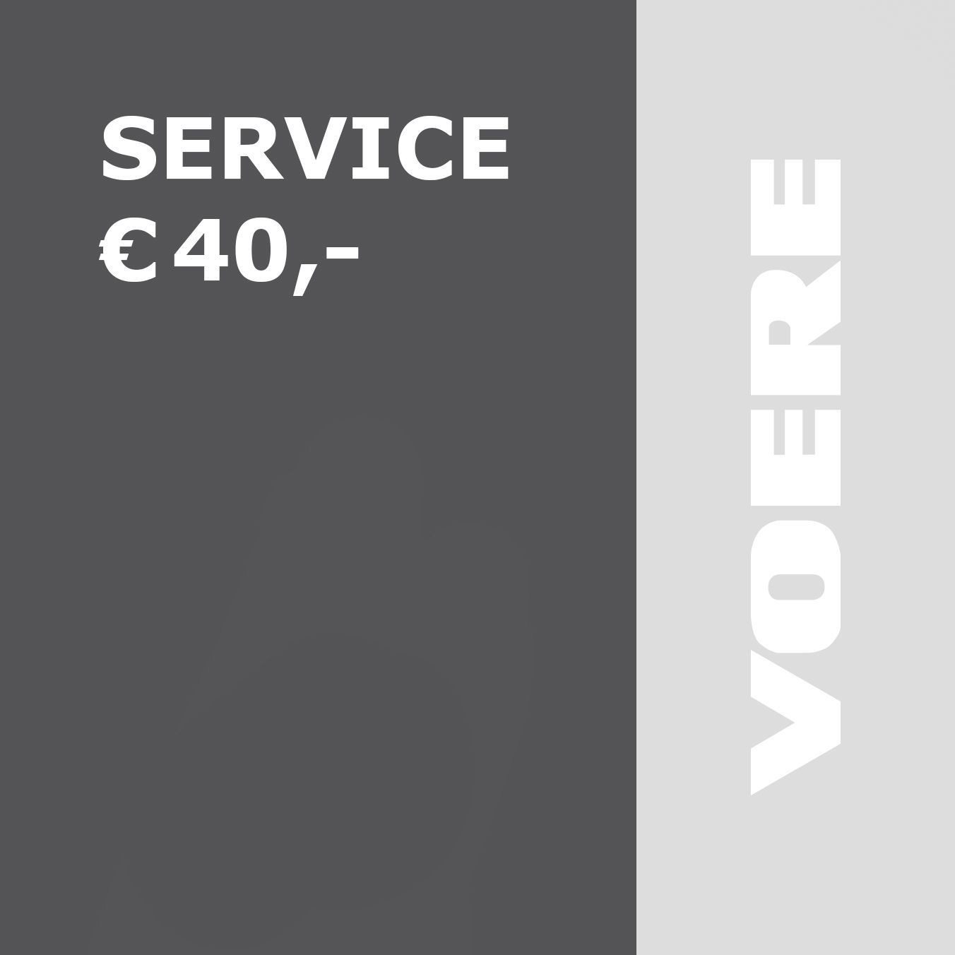 VOERE Ersatzteile €40,-