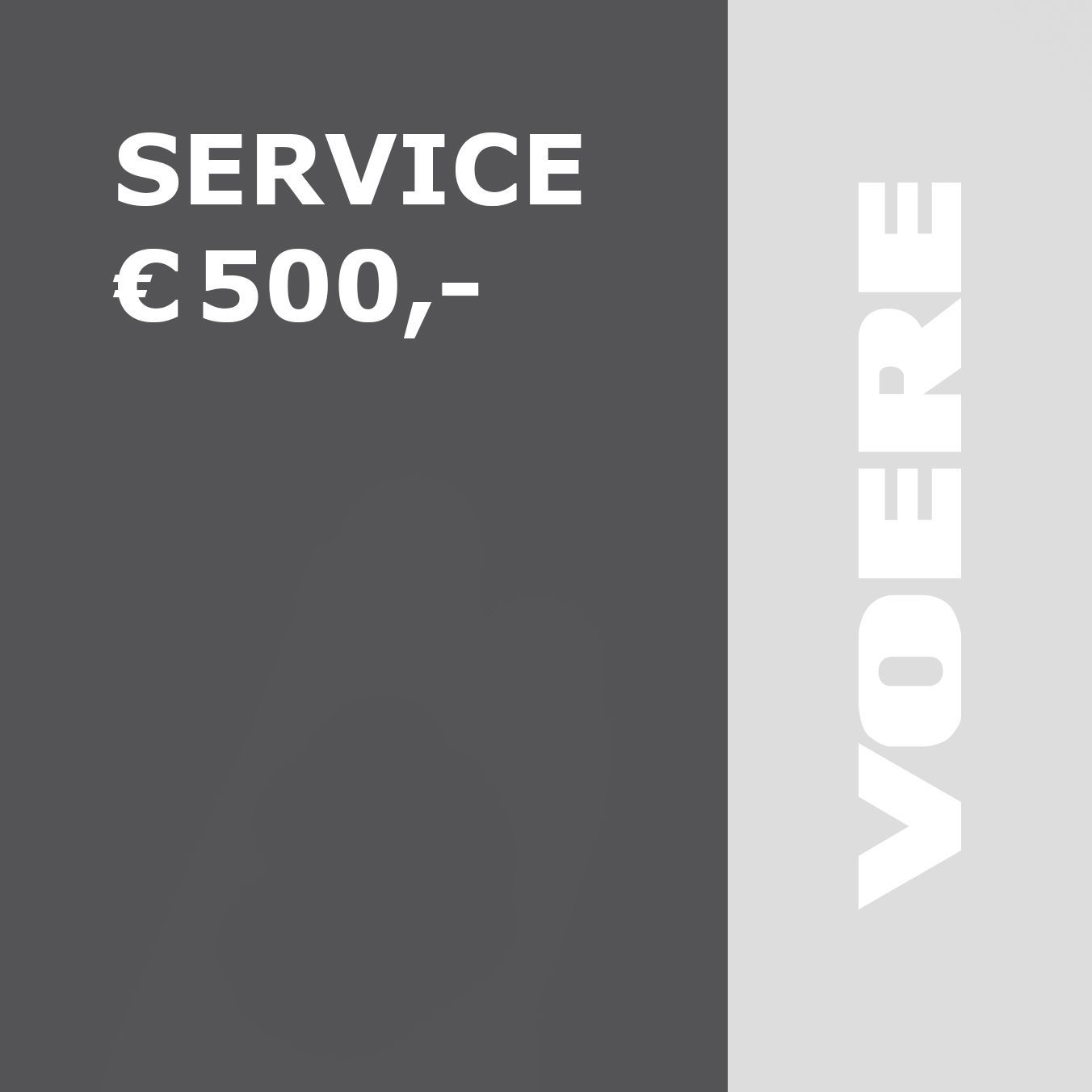 ​VOERE spare parts €500,-