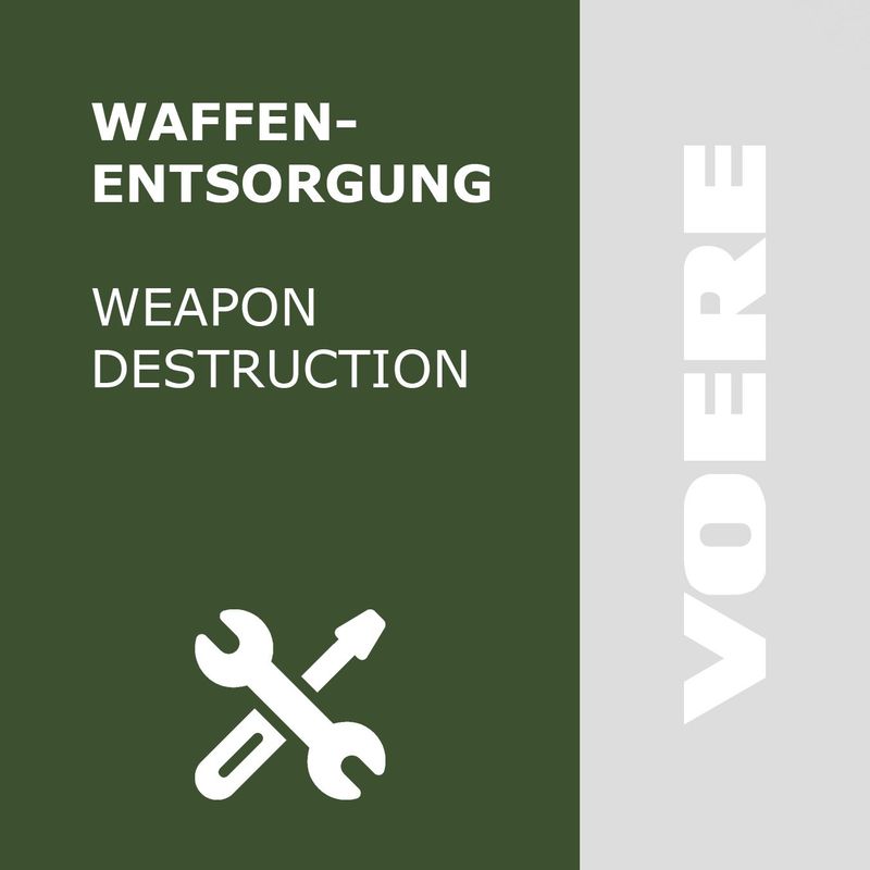 Waffenentsorgung