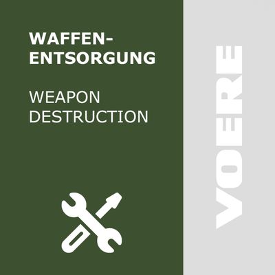 Waffenentsorgung