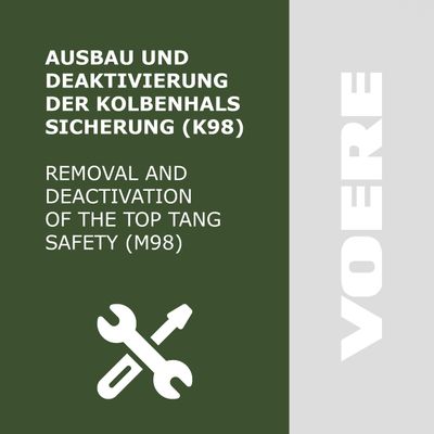 Ausbau und Deaktivierung der Kolbenhalssicherung (K98)