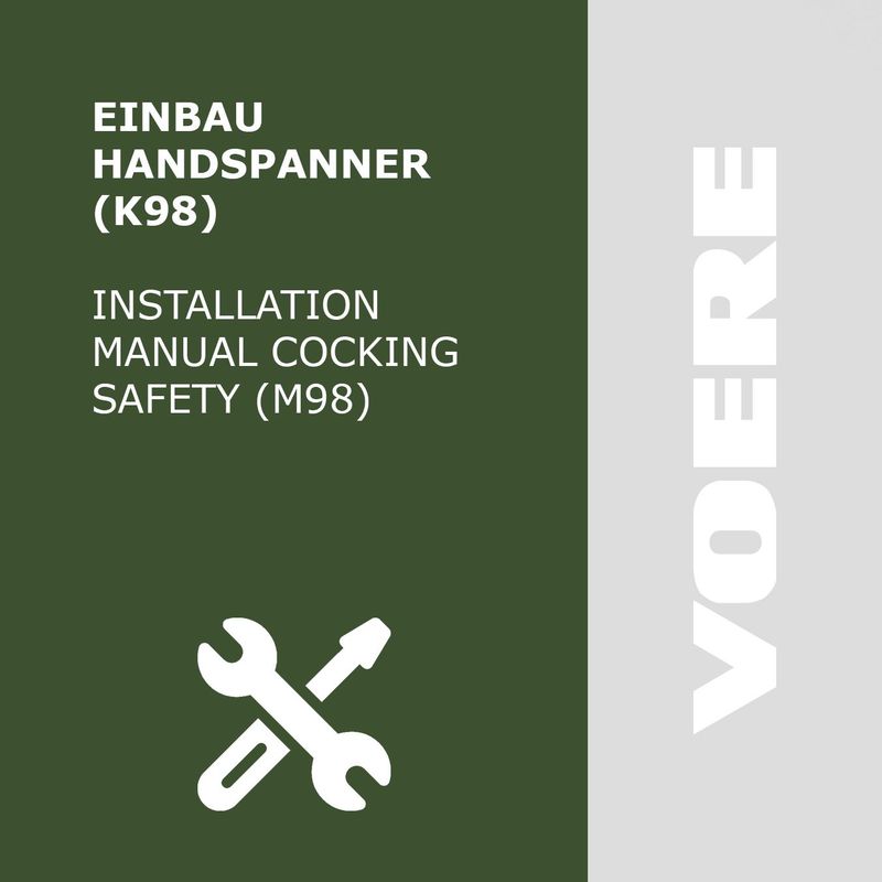 Einbau Handspanner mit Kammersperre (K98)