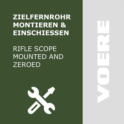Zielfernrohr montieren und einschießen
