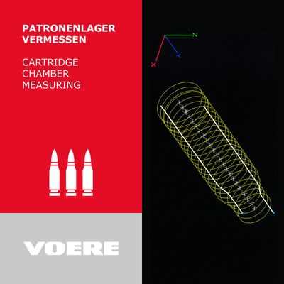 Cartridge chamber measuring