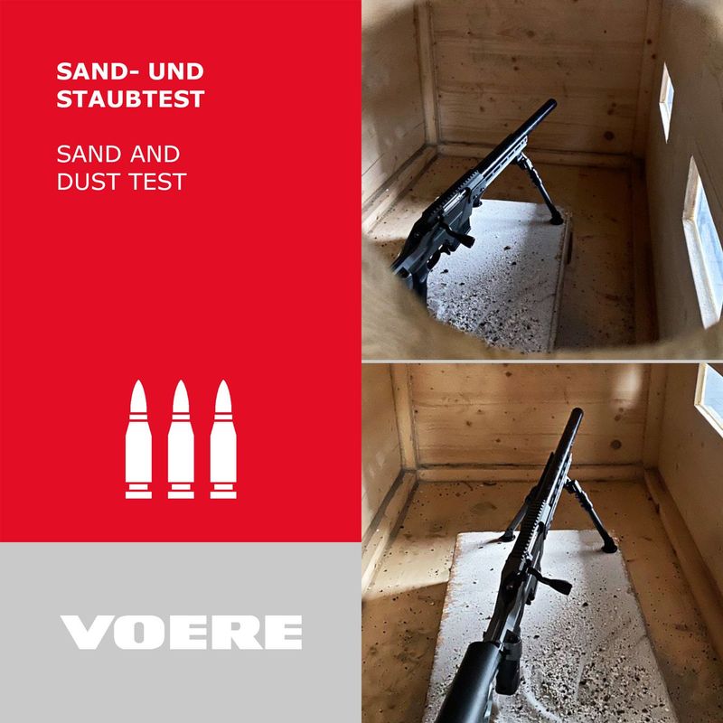 Sand- und Staubtest