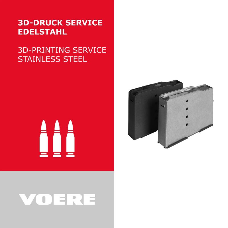 3D-Druck Service - Edelstahl