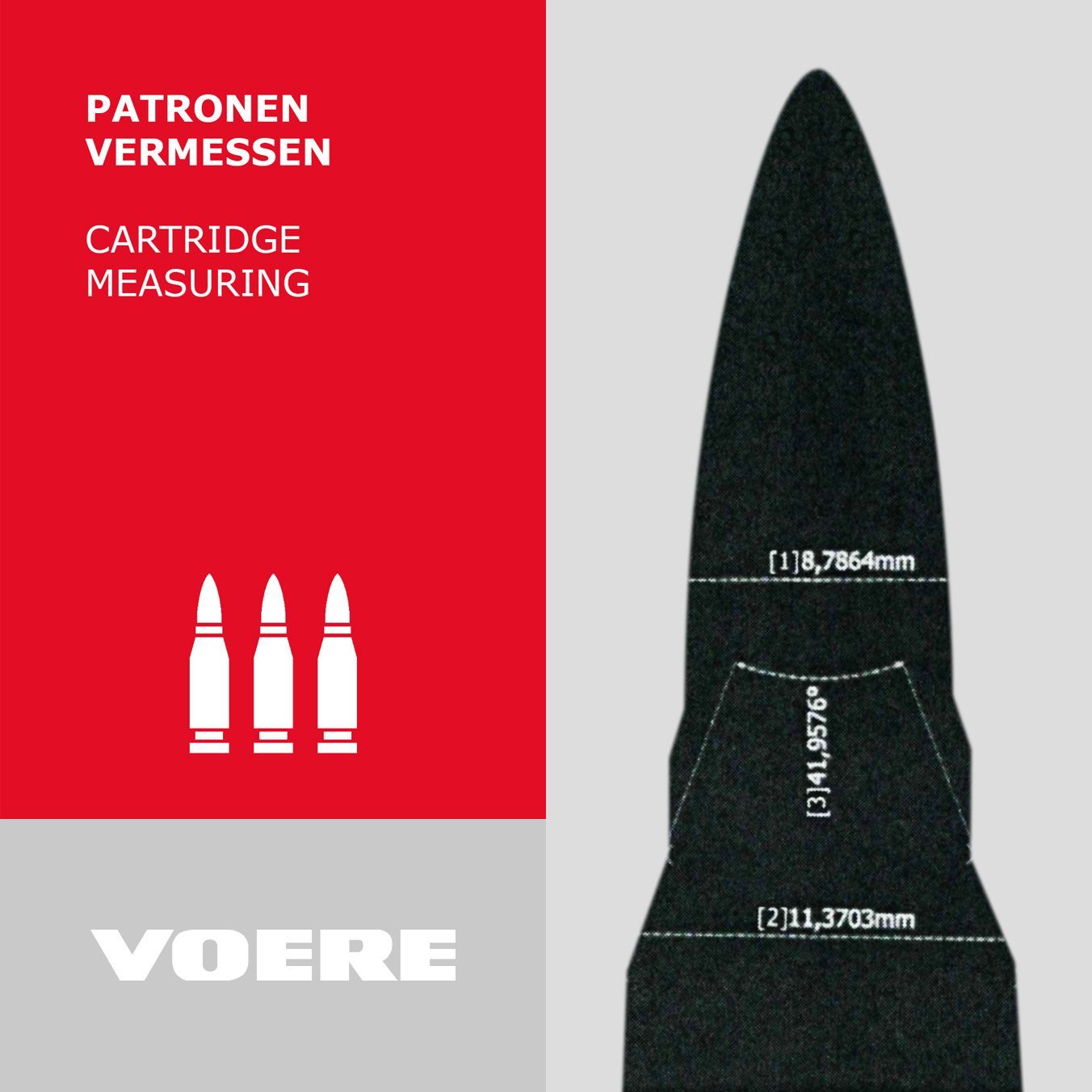Patronen vermessen