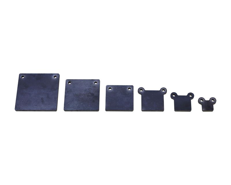 Modular Steel Target System Rimfire - Black Jack - Stahlplatten (Set)