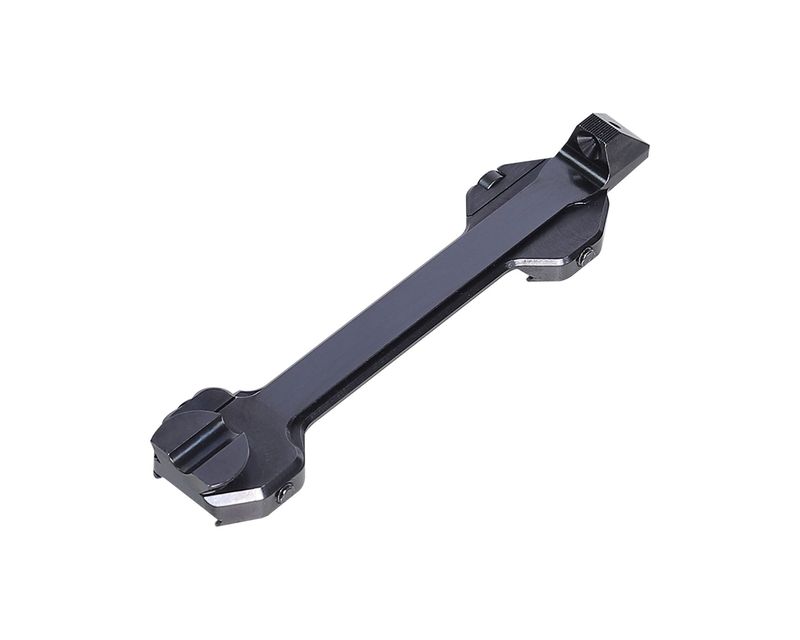 Guida di adattamento Picatinny (attacco Picatinny a sgancio rapido con guida prisma integrata da 11 mm)