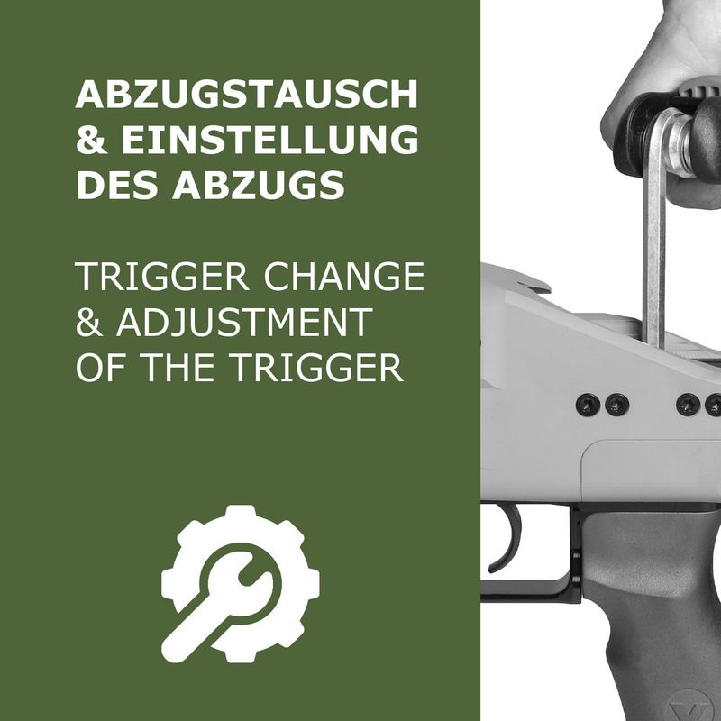Schulung für Abzugstausch & Einstellung des Abzugs