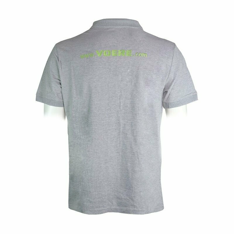 VOERE Polo T-Shirt grey