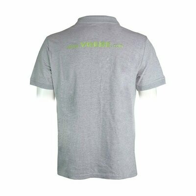 VOERE Polo T-Shirt grau