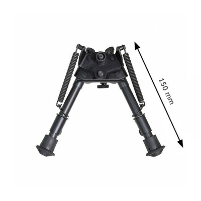 HARRIS Biasta modello BR Series S (15 - 23 cm) con snodo girevole