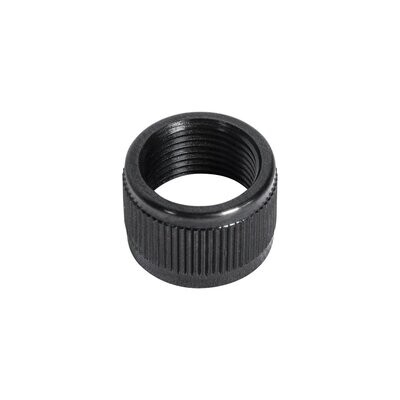 Stahl Mündungsschutz gerändelt (M13,5x1) / Ø17 mm für Mündungsgewinde - Jagd Karbonläufe Stahl Mündungsschutz gerändelt (M13,5x1) / Ø17 mm für Mündungsgewinde - Jagd Karbonläufe