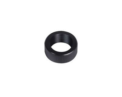 Gewindeschutz (M20x1 links) / Ø28,5 mm gerändelt, für Taktische Match Mündungsbremse mit 2 Kammern - Medium Gewindeschutz (M20x1 links) / Ø28,5 mm gerändelt, für Taktische Match Mündungsbremse mit 2 Kammern - Medium