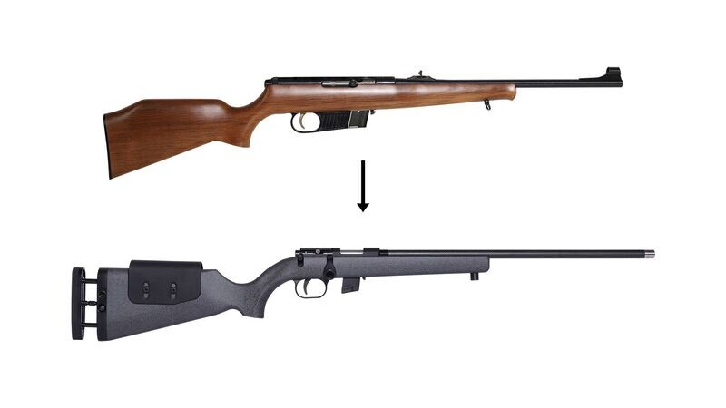  "Turn old into new action" - Mod. 2114/2115 → Mod. K15A Rimfire-Basic