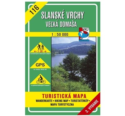 TM 116 - Slanské vrchy - Veľká Domaša - vydání 2010 TM 116 - Slanské vrchy - Veľká Domaša - vydání 2010