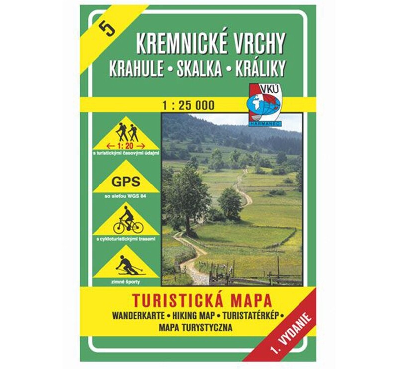 TM 5 - Kremnické vrchy - Krahule, Skalka, Králiky TM 5 - Kremnické vrchy - Krahule, Skalka, Králiky