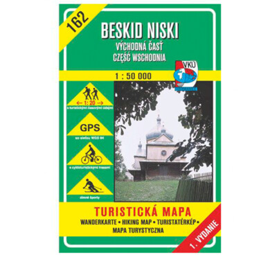 TM 162 - Beskid Niski - východná časť, czesc wschodnia (SK-PL)