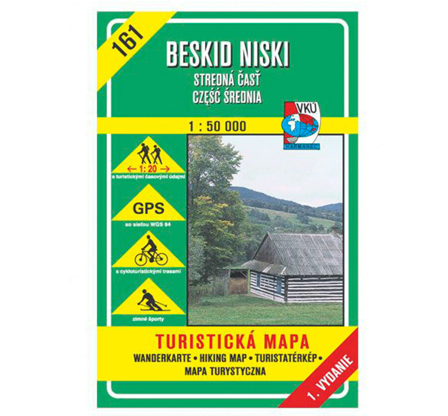 TM 161 - Beskid Niski - stredná časť, czesc srednia (SK+PL)
