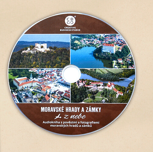Audiokniha Moravské hrady a zámky z nebe na DVD