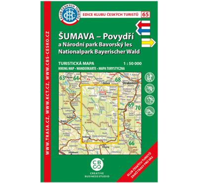 65 ŠUMAVA – Povydří a Národní park Bavorský les, Nationalpark Bayerischer Wald, 10. vydání 2022