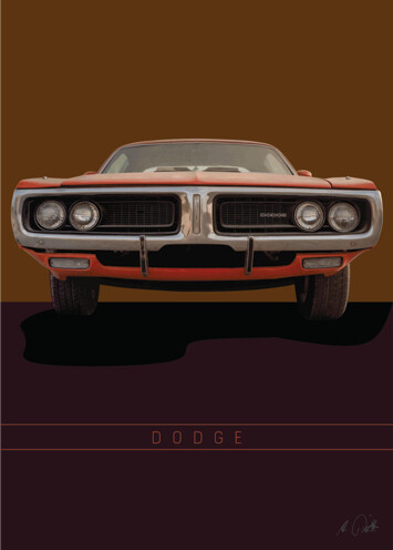 Dodge - Acrlyglasbild oder METAL PRINT