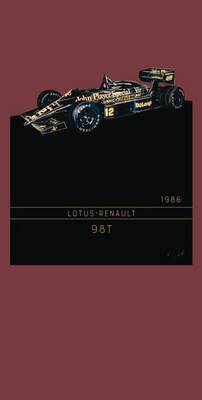 Lotus-Renault 98T/ 1986 - LED-Light-Tower