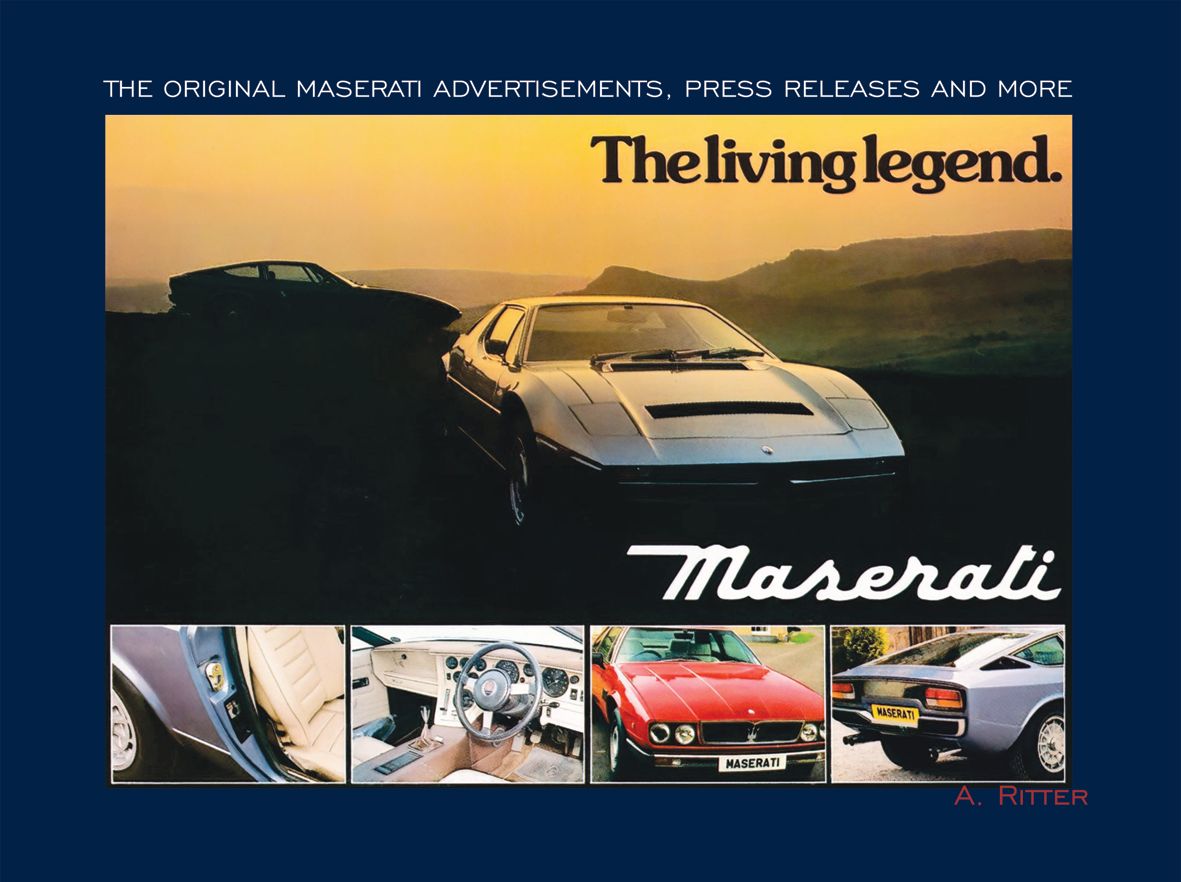 The living legend. Maserati. Buch von A. Ritter. Book by A. Ritter.
