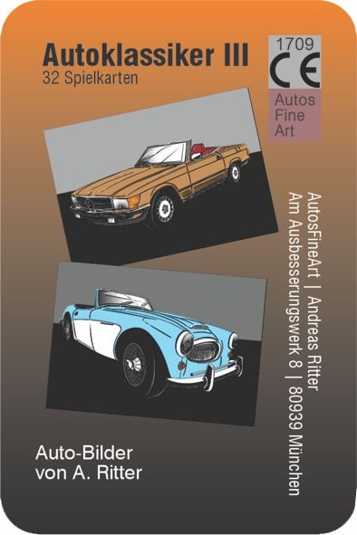 Auto-Klassiker III mit Auto-Bildern von A. Ritter