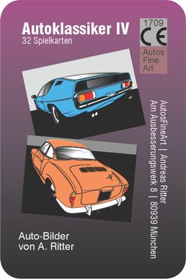 Auto-Klassiker IV mit Auto-Bildern von A. Ritter