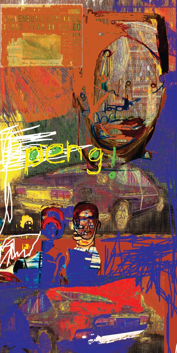&quot;@peng&quot;, Acrylglasbild