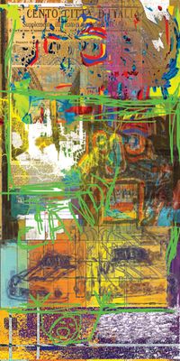 &quot;@candy&quot;, Acrylglasbild