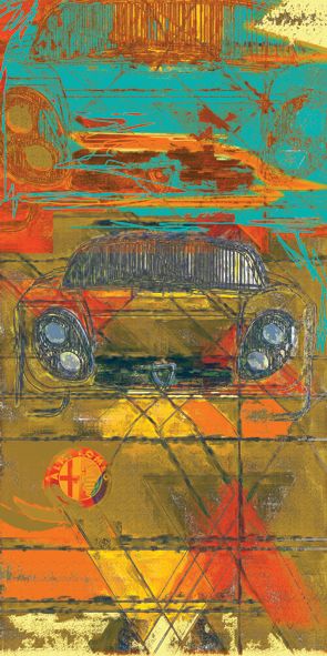 &quot;33-2 STREET&quot;, Acrylglasbild