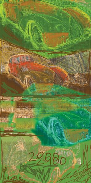 &quot;2900 STREET&quot;, Acrylglasbild