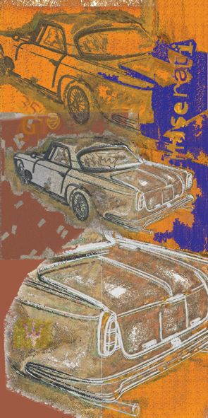 &quot;3500 STREET&quot;, Acrylglasbild