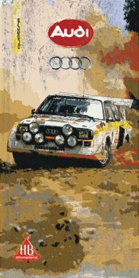 &quot;Audi S1 HB&quot;, Acrylglasbild