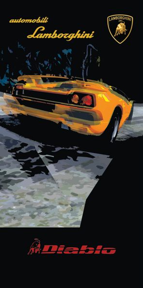 &quot;automobili Lamborghini&quot;, Acrylglasbild