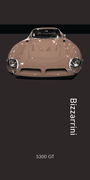&quot;Bizzarrini 5300 GT&quot;, Acrylglasbild
