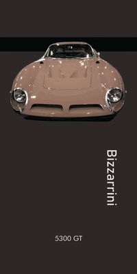 &quot;Bizzarrini 5300 GT&quot;, Acrylglasbild