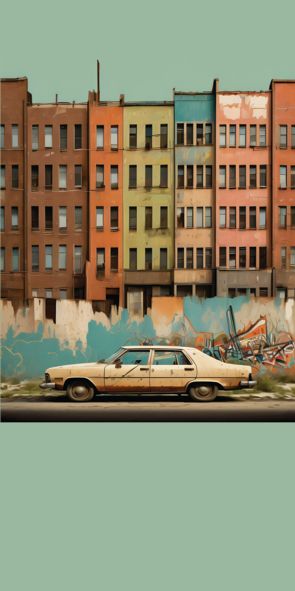 &quot;BRONX 1977&quot;, Acrylglasbild