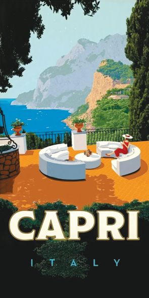 &quot;CAPRI II&quot;, Acrylglasbild