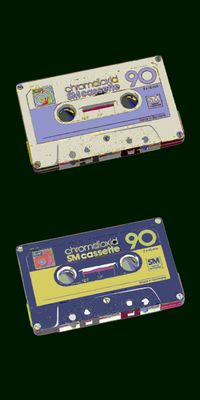 &quot;CASSETTE&quot;, Acrylglasbild