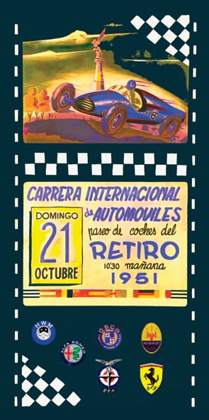 &quot;CARRERA&quot;, Acrylglasbild