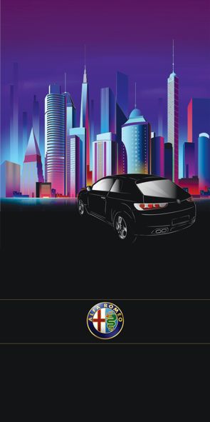 &quot;city Alfa 1&quot;, Acrylglasbild