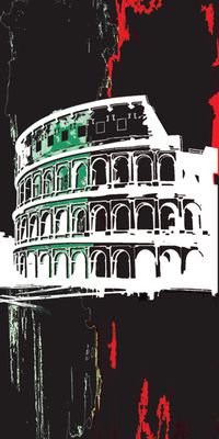 &quot;Colossseum&quot;, Acrylglasbild