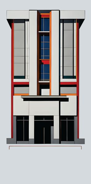&quot;dessau 6&quot;, Acrylglasbild