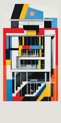 &quot;dessau 1&quot;, Acrylglasbild