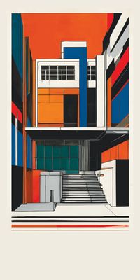 &quot;dessau 3&quot;, Acrylglasbild