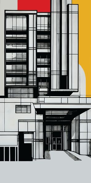 &quot;dessau 9&quot;, Acrylglasbild
